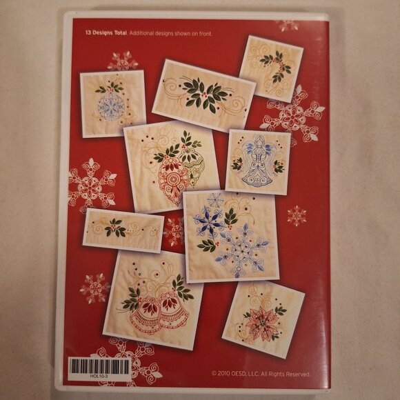 OESD Christmas Collections 2010 Embroidery CD Collection #3 13 Designs Total - Picture 2 of 6